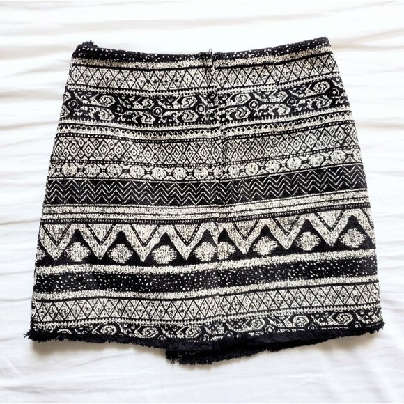 H&M Faux Wrap Skirt Size 4 - Picture 2 of 5